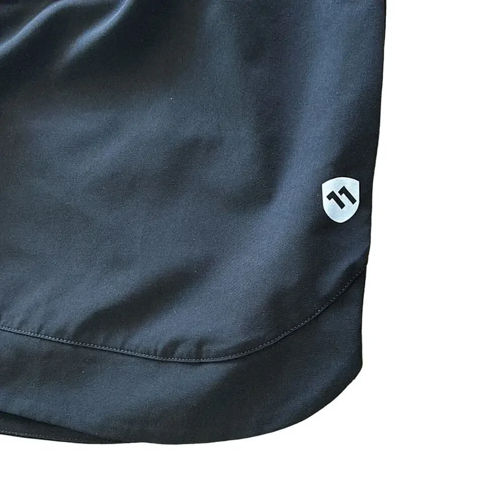 Eleven Pine Women’s Athletic Kickitup Skirt Black Size Large NWT